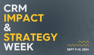 CRM Impact & Strategy Week Navigation